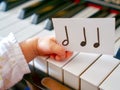 Play piano Royalty Free Stock Photo